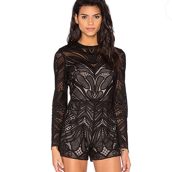 SAYLOR Dresses & Skirts - Revolve Saylor Ryann Lace Romper